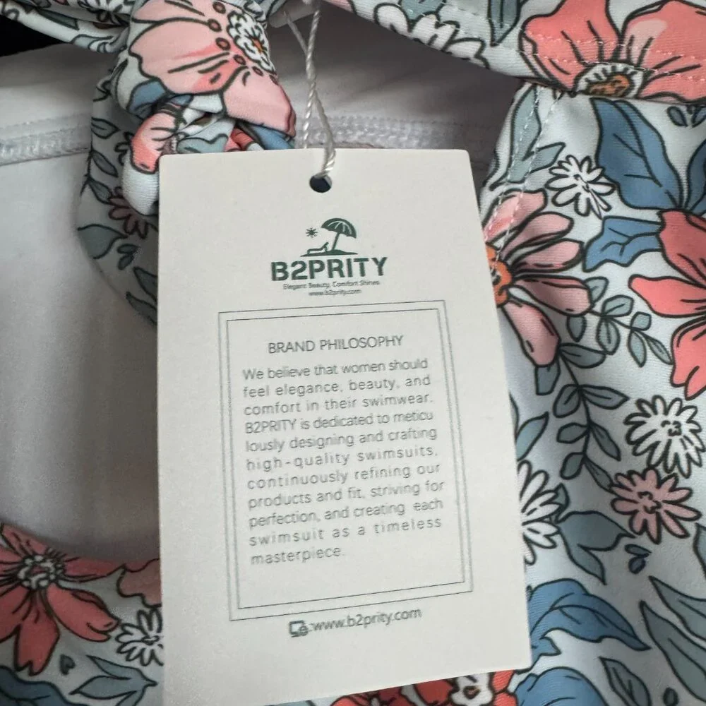 NEW B2Prity One Piece Swim Suit XL - Picture 3 of 5